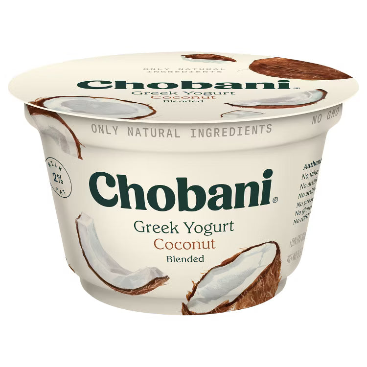 Chobani® Low-Fat Greek Yogurt Coconut Blended, 5.3 oz