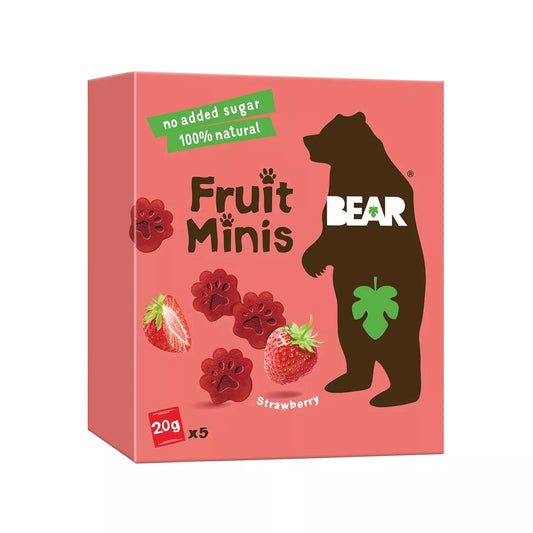 Bear Yoyo Strawberry Fruit Minis, 3.5 oz