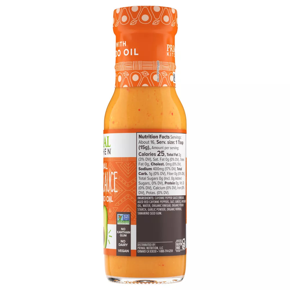 Primal Kitchen Buffalo Sauce, 8.5 oz