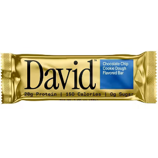 David Chocolate Chip Cookie Dough Protein Bar 2.05 oz