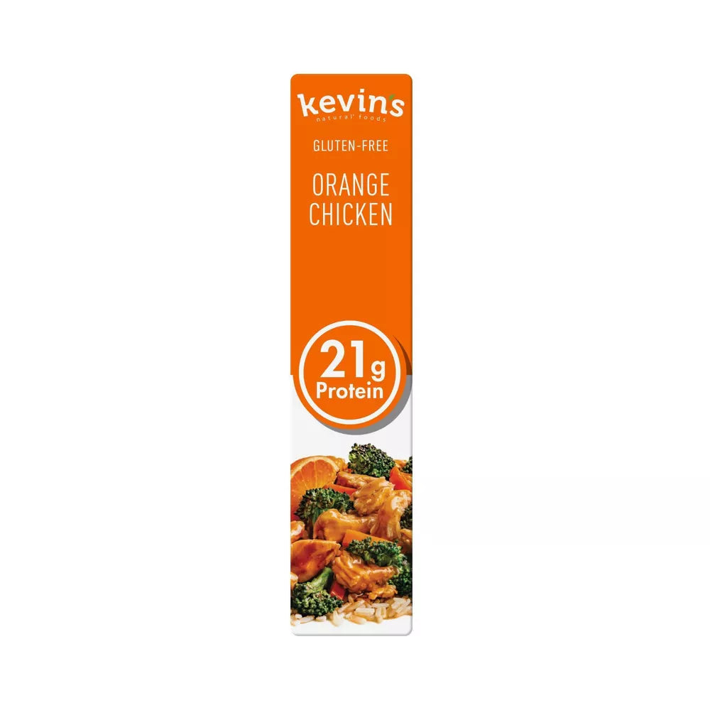 Kevin's Natural Foods Frozen Gluten Free Orange Chicken, 9.5 oz