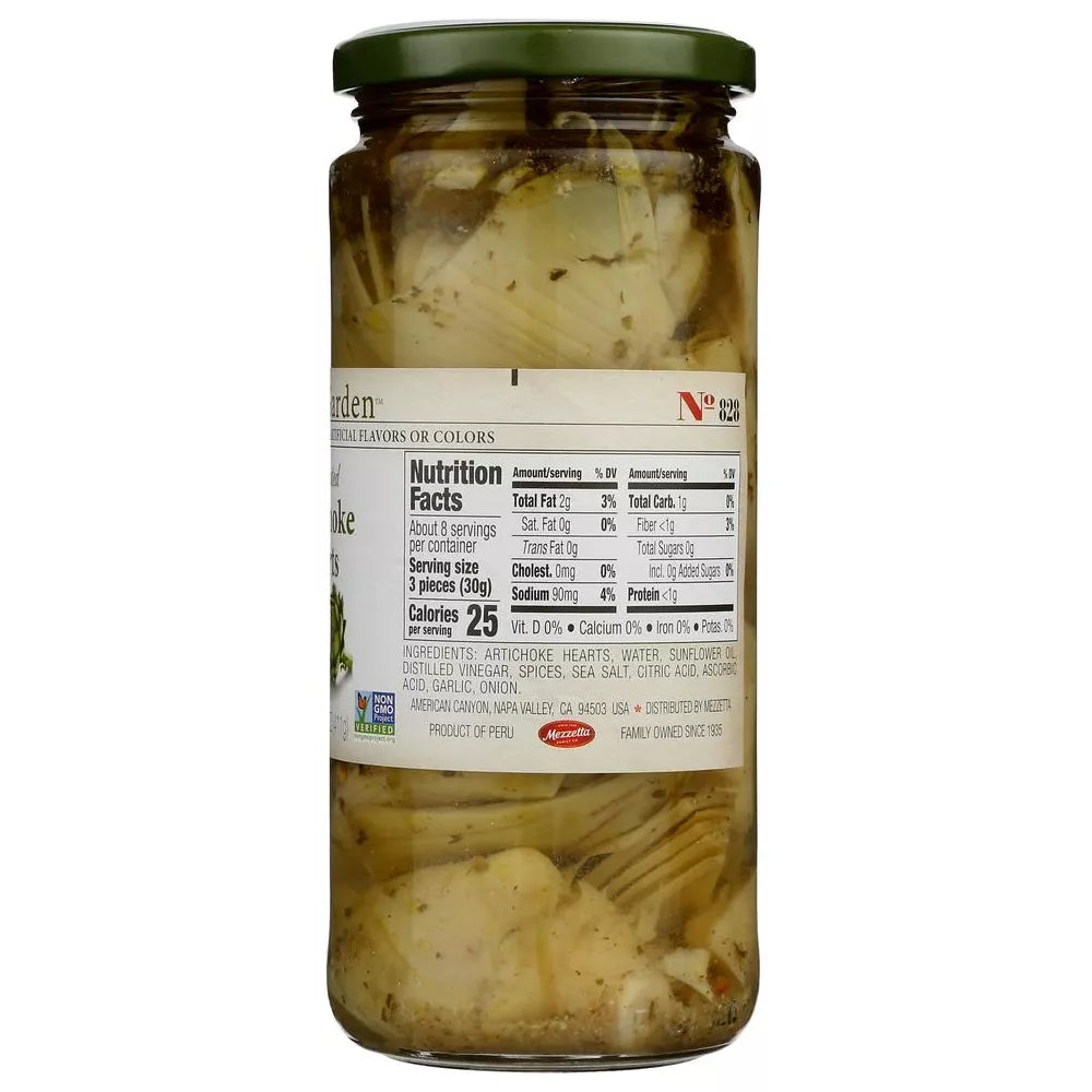 Jeff's Garden Marinated Artichoke Hearts, 14.5 oz