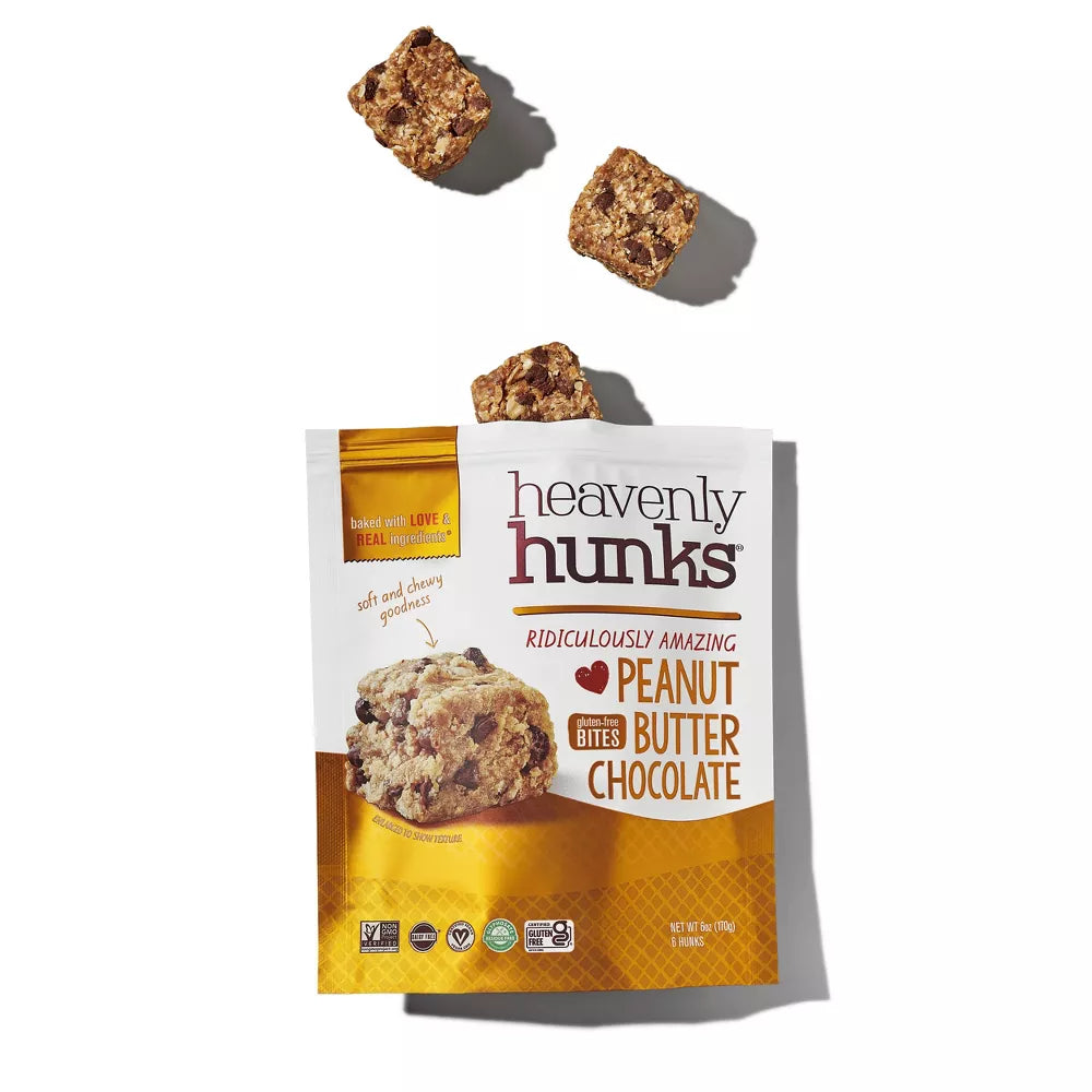 Heavenly Hunks Peanut Butter Chocolate Cookie Bites, 6 oz