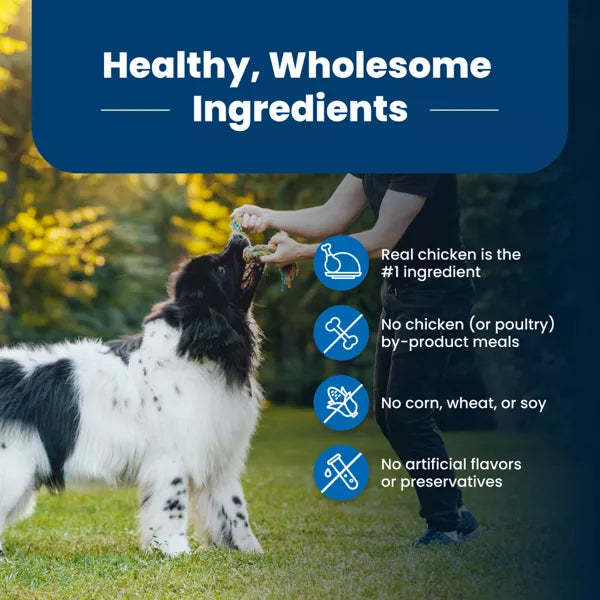 Blue Buffalo Life Protection Chicken and Brown Rice Natural Adult Dry Dog Food, 15 lbs