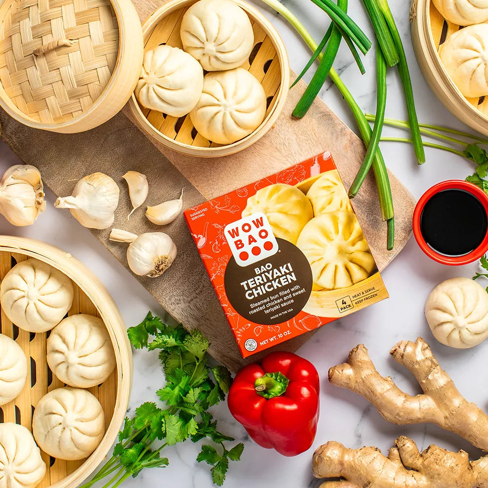 Wow Bao Frozen Teriyaki Chicken, 4 Count