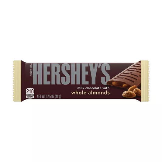 Hershey's Milk Chocolate with Almonds Candy Bar - 1.45 oz