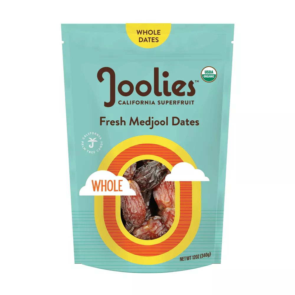 Joolies Organic Whole Medjool Dates, 12 oz