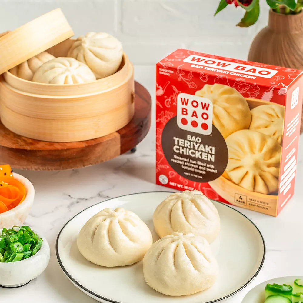 Wow Bao Frozen Teriyaki Chicken, 4 Count
