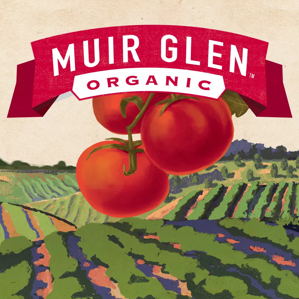 Muir Glen Whole Peeled Tomatoes, 28 oz