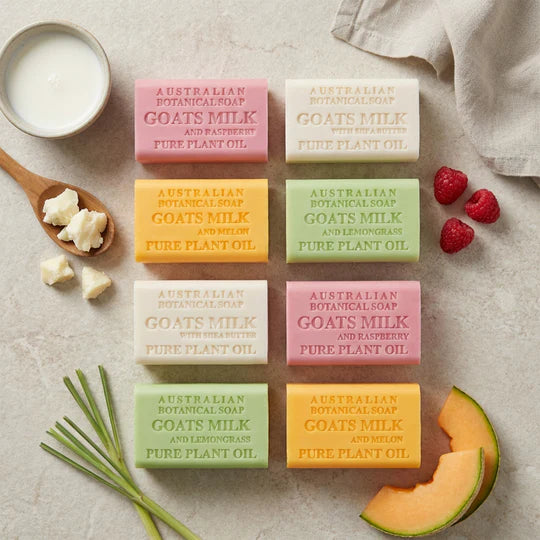 Australian Botanical Goat Milk Bar Soap, 6.8 oz, 8-pack