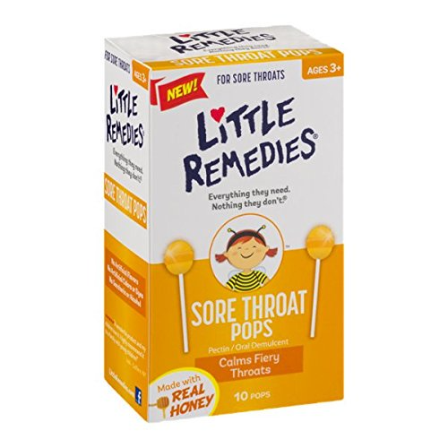 Little Remedies Honey Pops for Children’s Cough, 10 Count