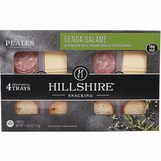 Hillshire Small Plates Cheese and Salame, 2.76 oz, 4 ct