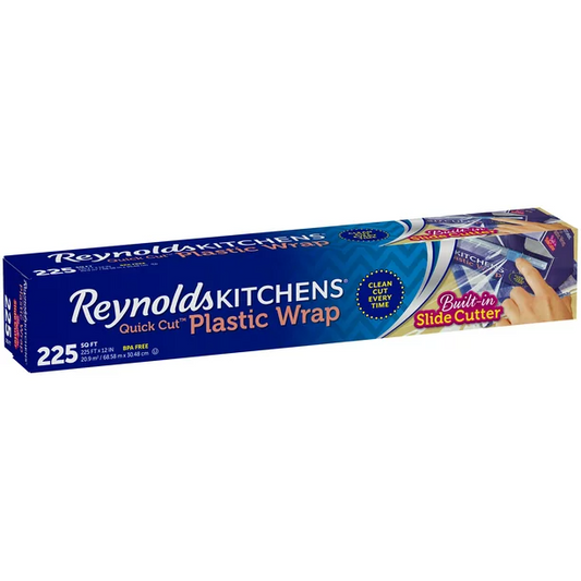 Reynolds Kitchens Quick Cut Plastic Wrap | 225sq ft