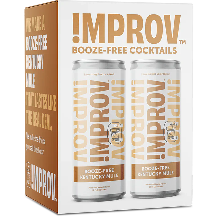 !MPROV Booze-Free Kentucky Mule, 4 pack