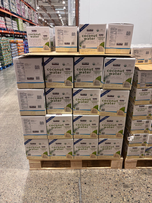 Kirkland Signature Organic Coconut Water 6 ct, 14 oz