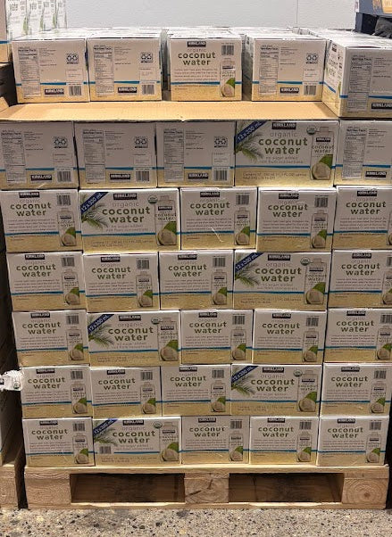 Kirkland Signature Organic Coconut Water 12 ct, 11.1 oz