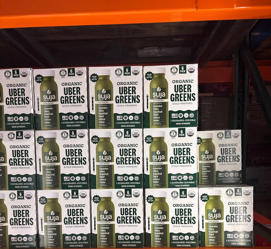 Suja Essentials Organic Uber Greens 6 ct, 10.5 oz