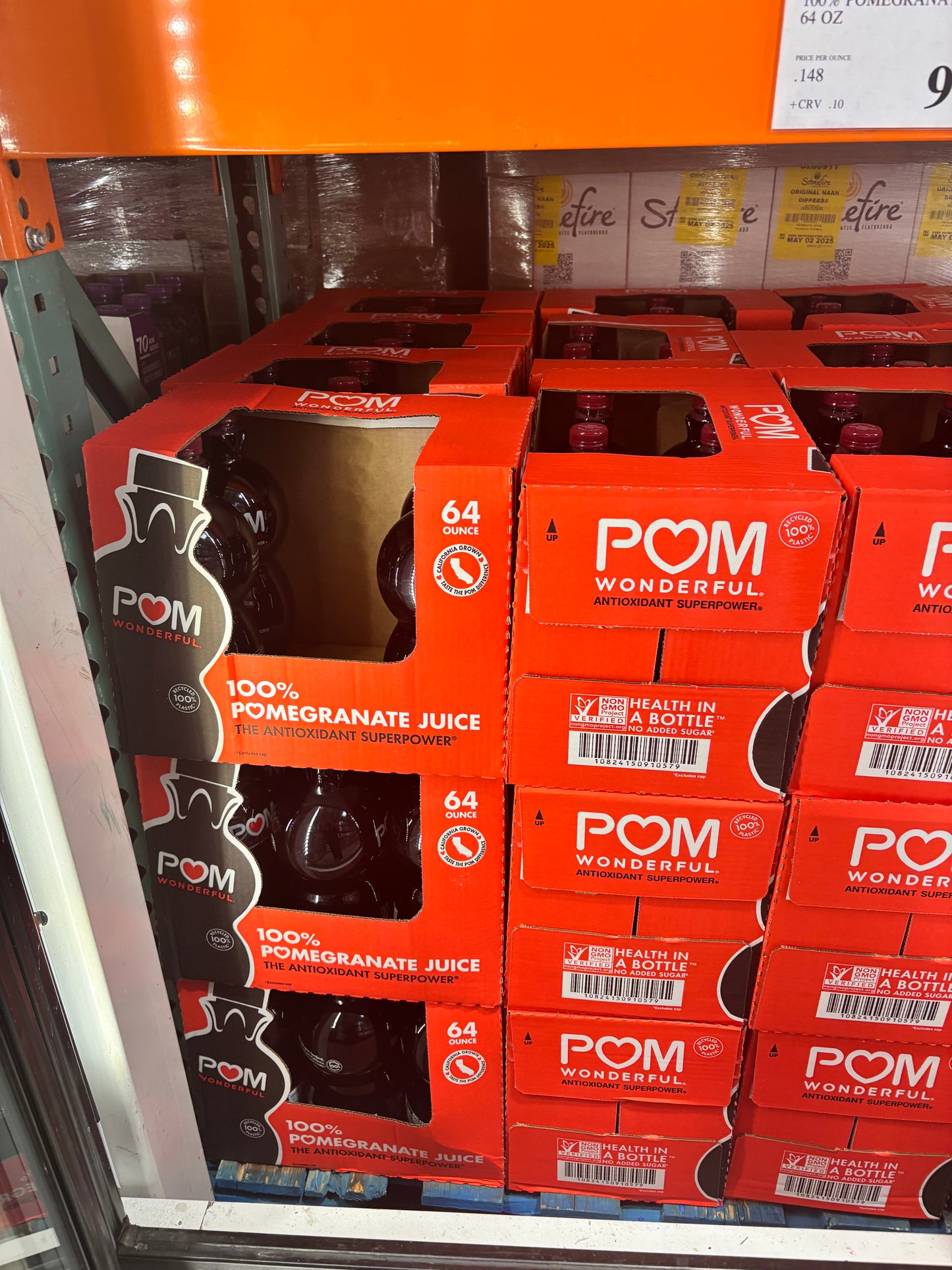 Pom Wonderful 100% Pomegranate Juice, 64 oz