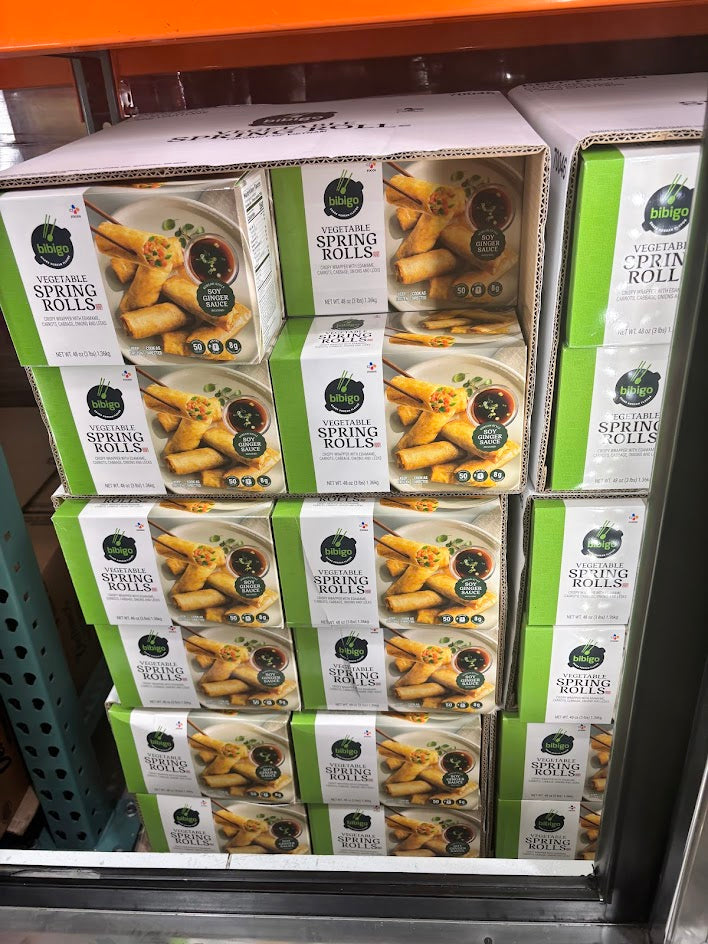 Bibigo Vegetable Spring Rolls, 50 ct