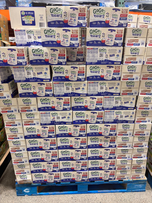 GOGO Squeez Variety Pack 20 ct, 3 oz