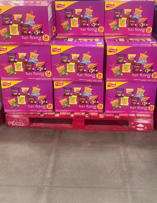 Frito Lay Fun Flavor Mix, 54 Count