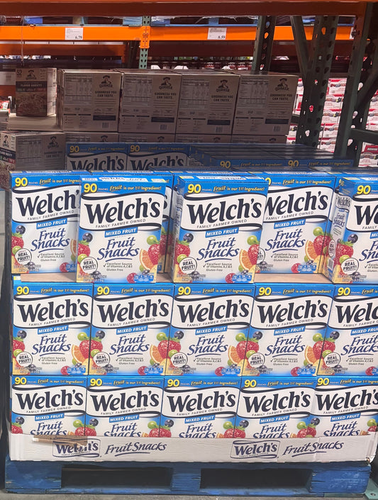 Welch's Mixed Fruit Snacks, 90 Count