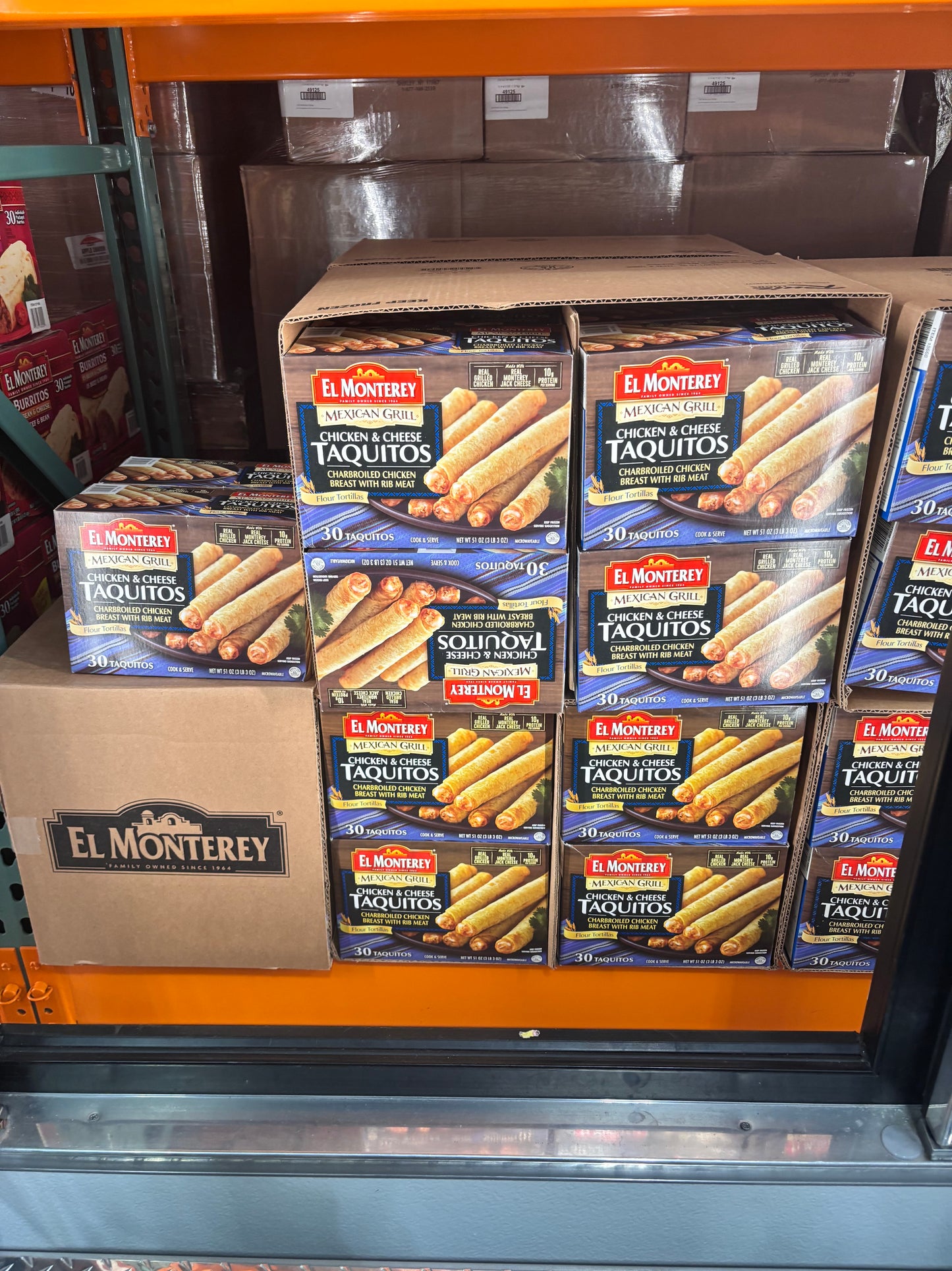 El Monterey Mexican Grill Chicken & Cheese Taquitos 30 ct, 1.7 oz