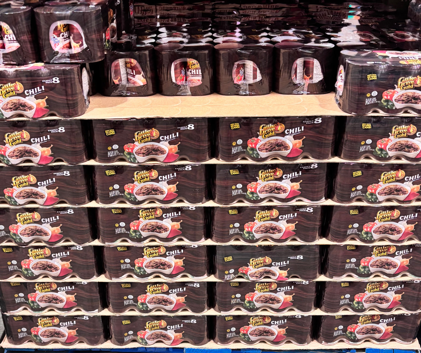 Cattle Drive Beef Chili w/ Beans 8 Count, 15 oz