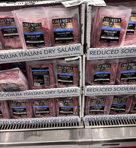 Columbus Reduced Sodium Italian Dry Salame, 32 oz