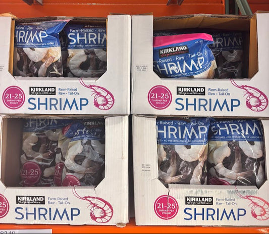 Kirkland Signature 21/25 Count Raw Shrimp, 2 lb