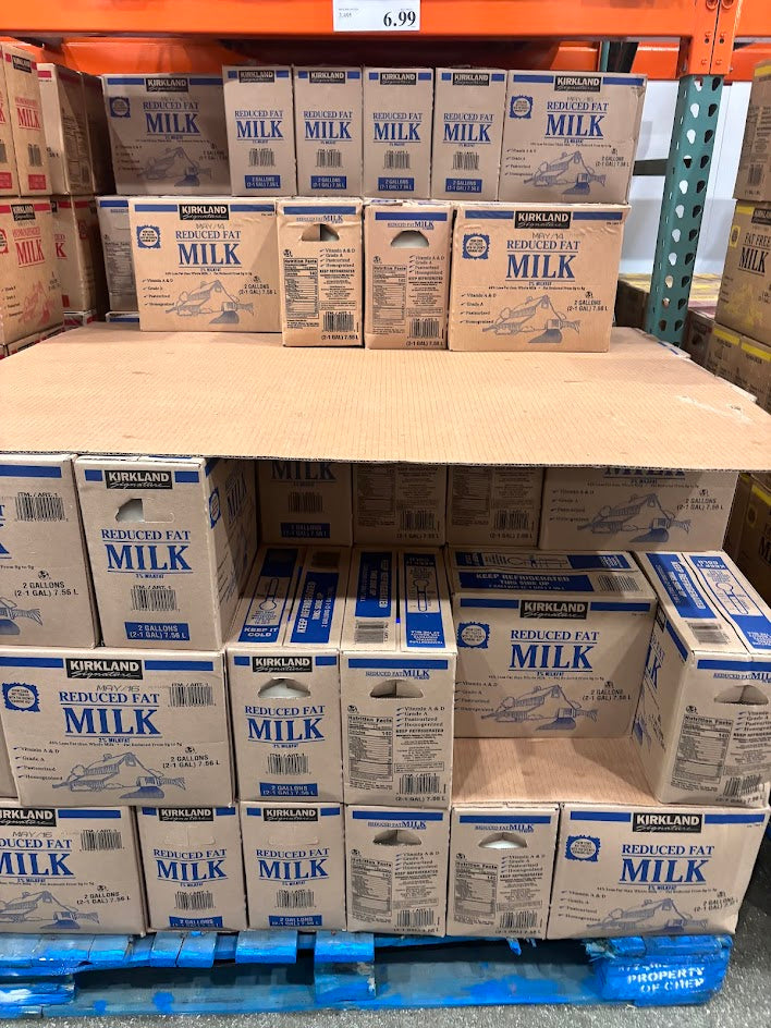 Kirkland Signature 2% Reduced Fat Milk 2 ct, 1 Gallon