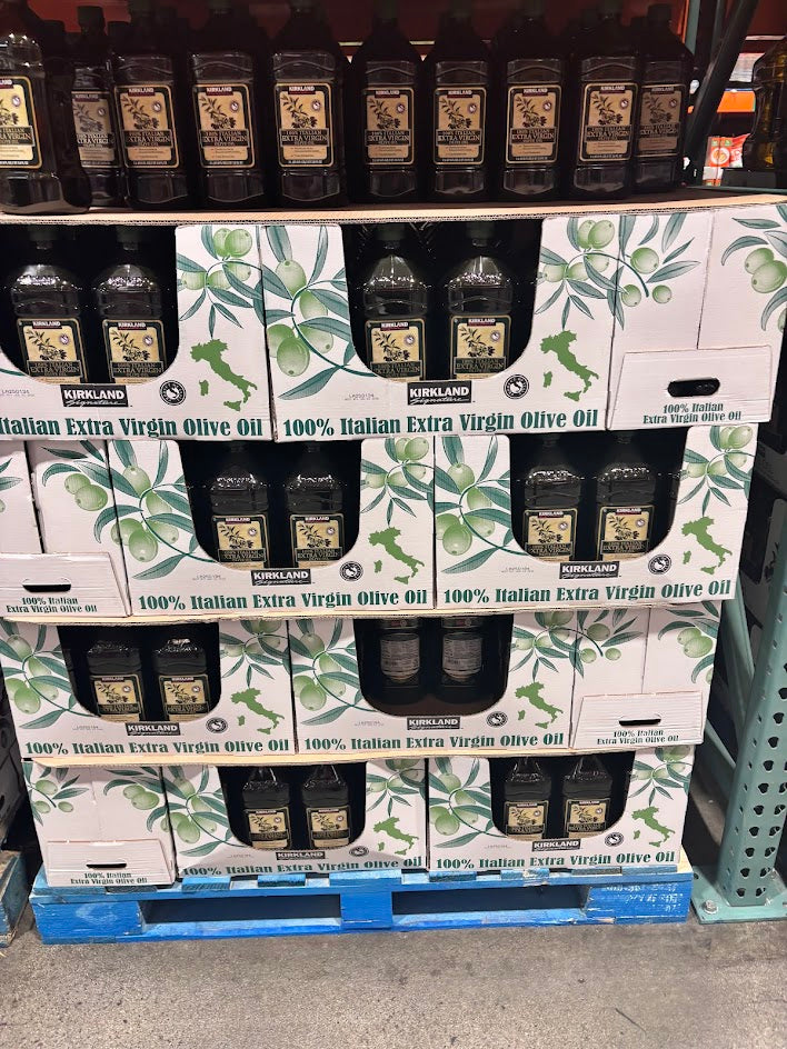 Kirkland Organic Extra Virgin Olive Oil, 2 L