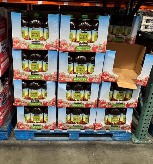 Kirkland Signature Apple Juice 2 ct, 128oz