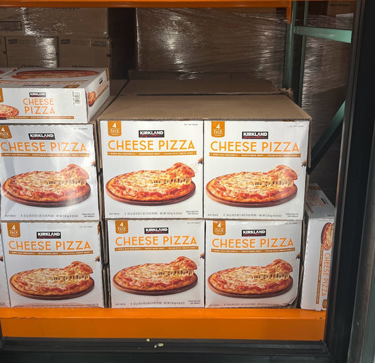 Kirkland Signature Cheese Pizza Thin Crust 4 ct, 18.25 oz