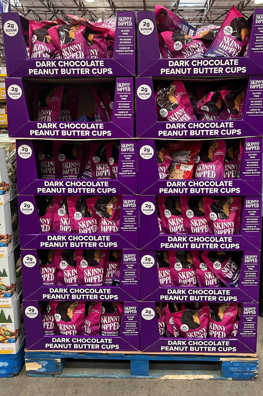 Skinny Dipped Dark Chocolate Peanut Butter Cups, 15.9 oz