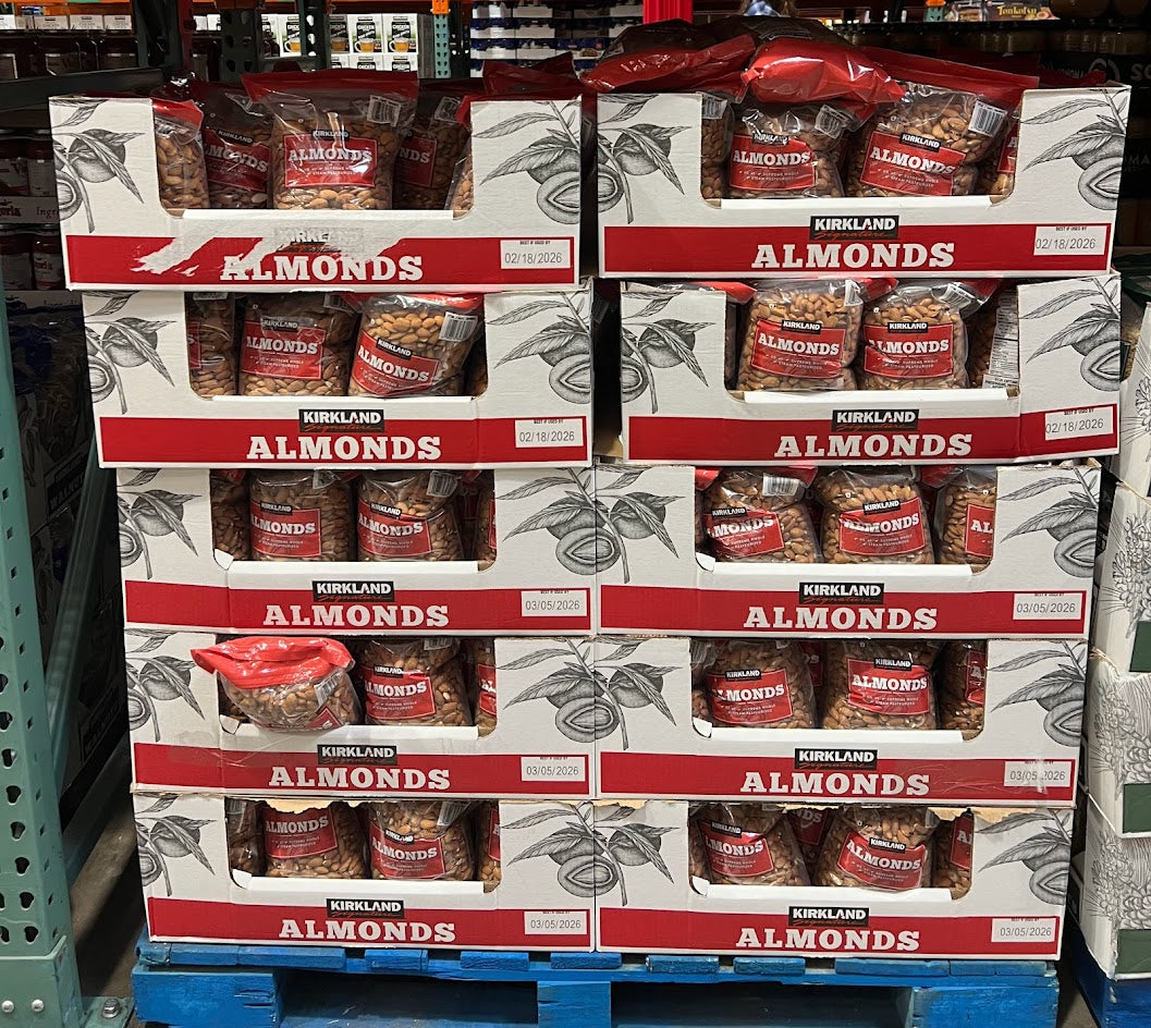 Kirkland Signature Supreme Whole Almonds, 3 lb