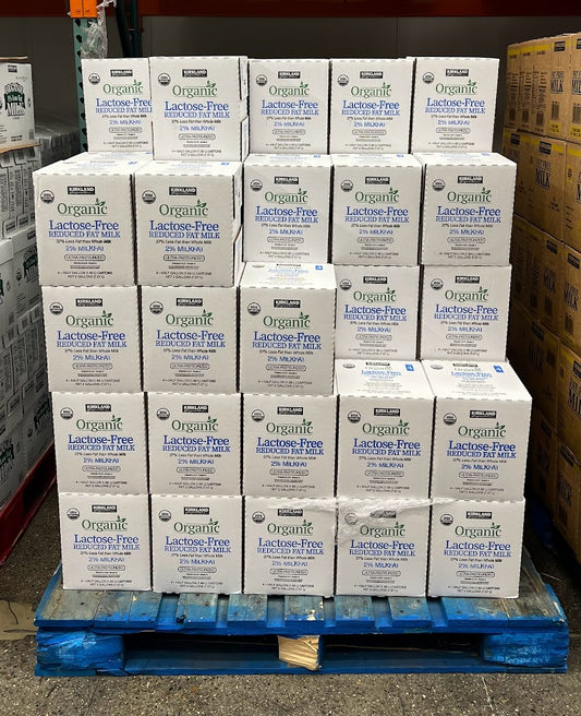 Kirkland Signature Organic Lactose Free Milk 3 ct, 64 fl oz