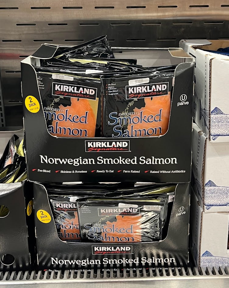 Kirkland Signature Smoked Salmon 2 ct, 12 oz