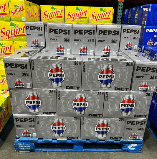 Diet Pepsi 36 ct, 12 oz