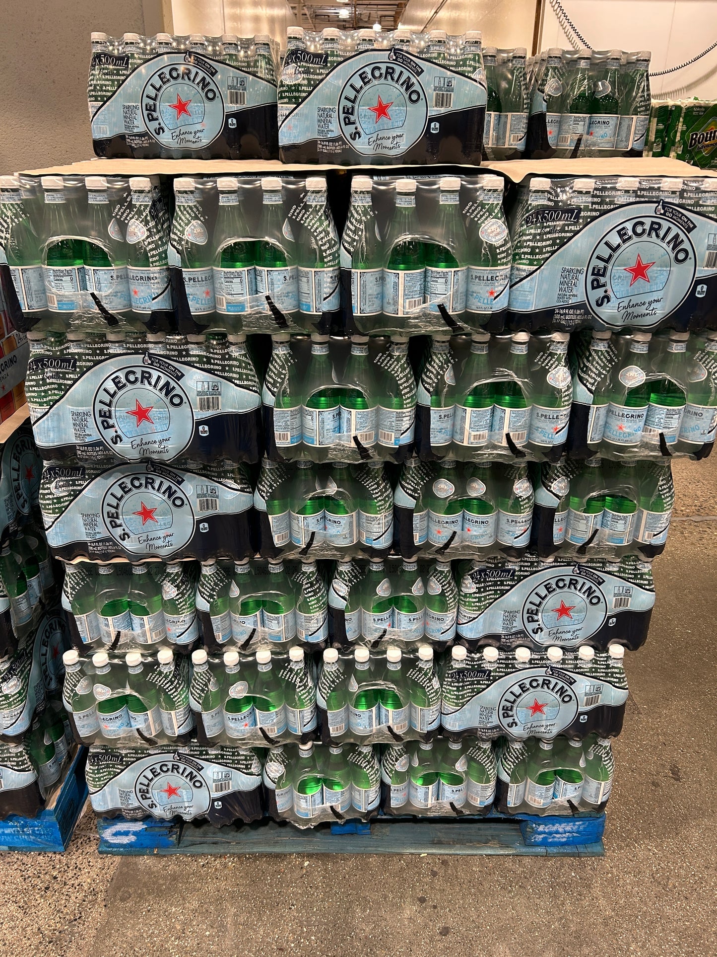 San Pellegrino Sparkling Natural Mineral Water, 16.9 fl oz, 24-count