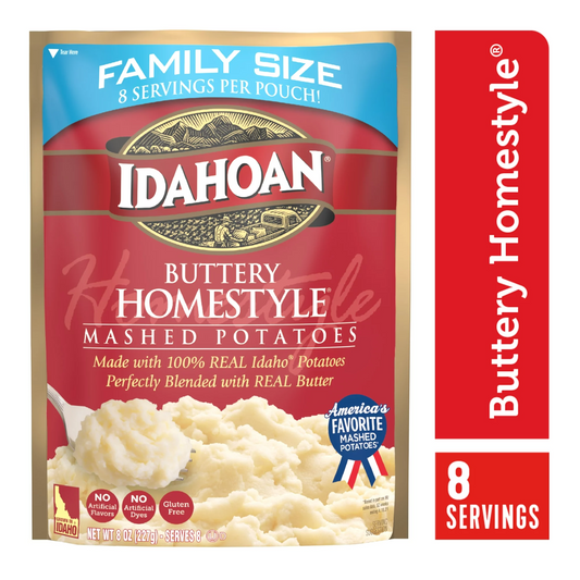 Idahoan Buttery Homestyle® Mashed Potatoes Family Size, 8 oz