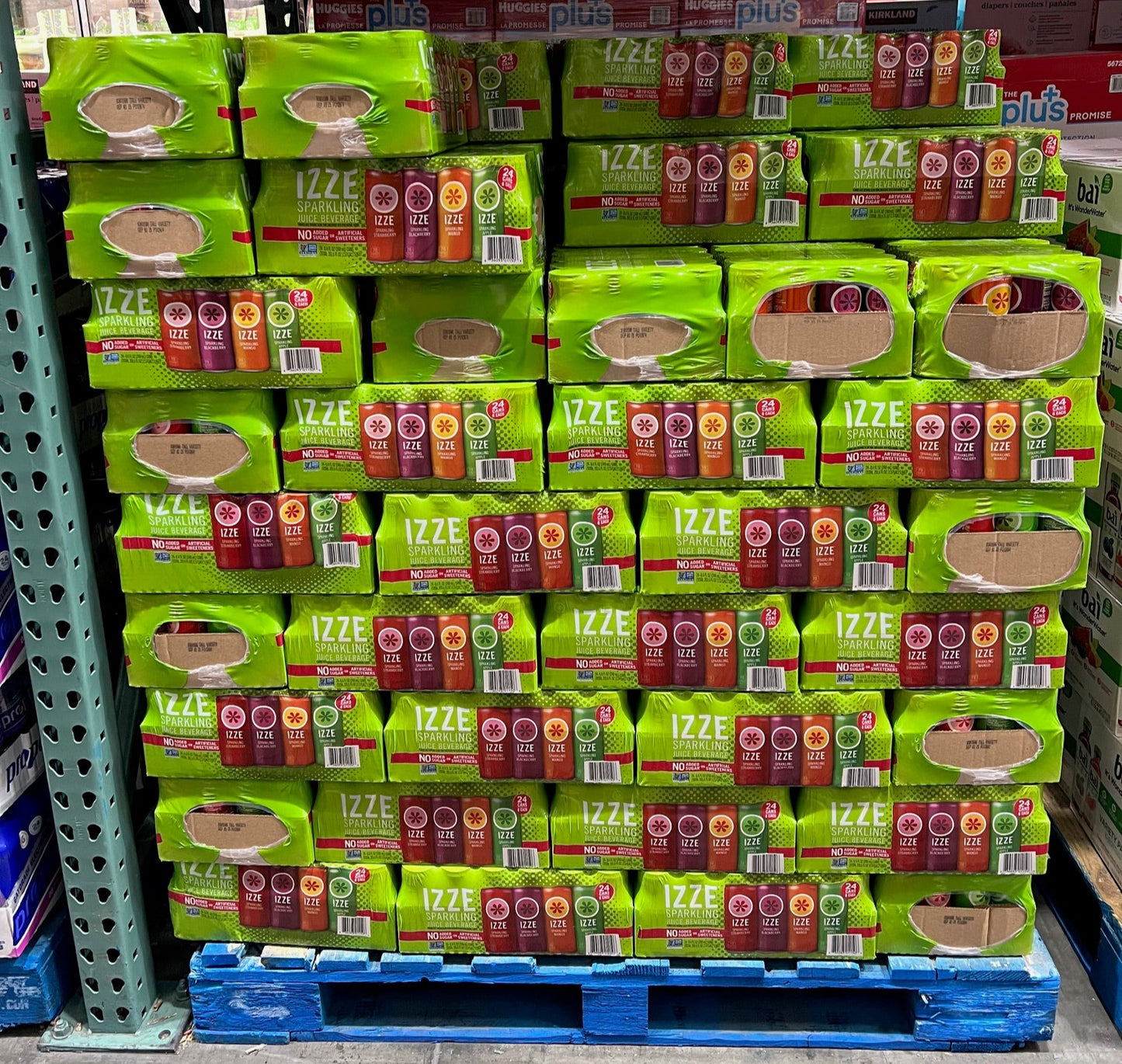 IZZE Sparkling Juice Beverage Variety Pack 24 ct 8.4 oz
