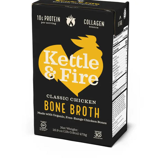 Kettle & Fire Chicken Bone Broth 16.9oz