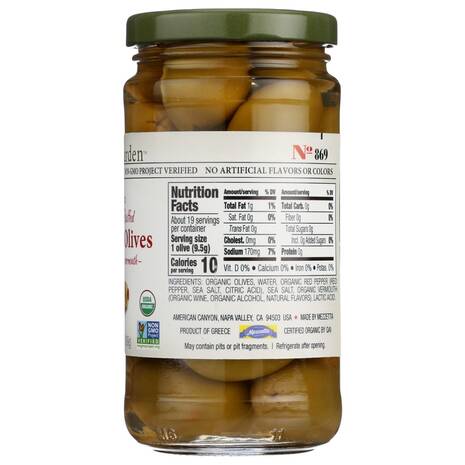 Jeff’s Garden Stuffed Pimiento Martini Olives, 6.7 oz