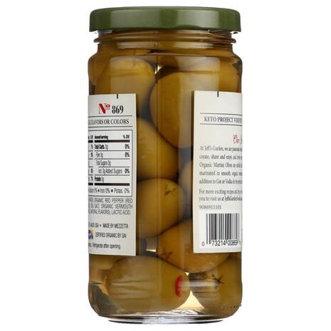 Jeff’s Garden Stuffed Pimiento Martini Olives, 6.7 oz