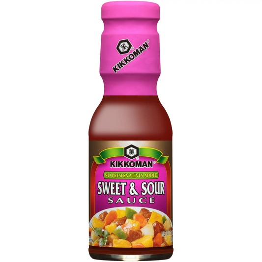 Kikkoman No Preservatives Added Sweet & Sour Sauce, 12 oz