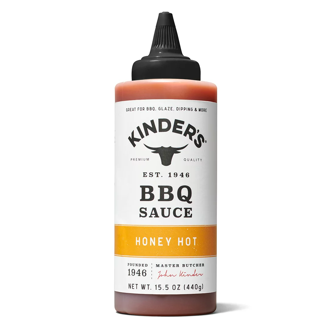 Kinder's Honey Hot BBQ Sauce, 15.5 oz