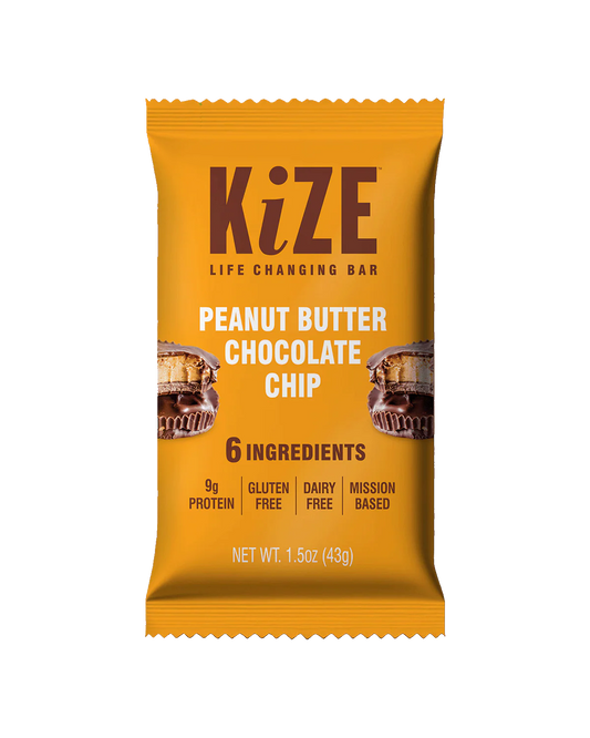 Kize Peanut Butter Chocolate Chip Bar 1.6 oz