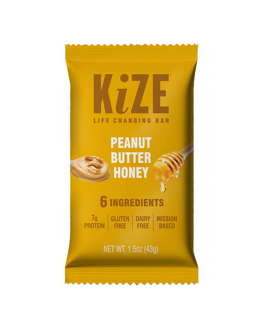 Kize Peanut Butter Honey Bar 1.5 oz