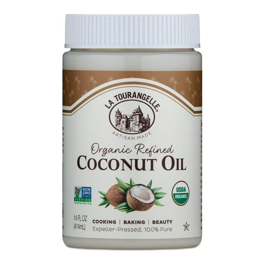 La Tourangelle Organic Refined Coconut Oil, 14 oz